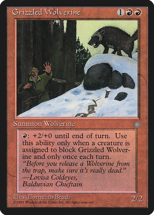 Grizzled Wolverine [ICE - N/A]