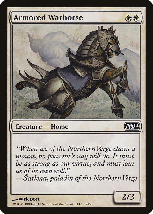 Armored Warhorse [M12 - 7]