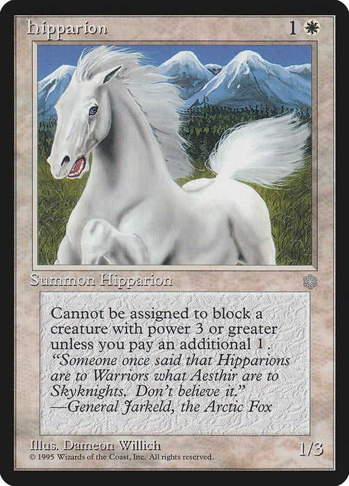 Hipparion [ICE - N/A]