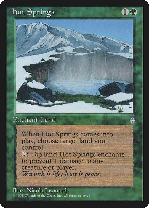 Hot Springs [ICE - N/A]