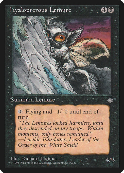 Hyalopterous Lemure [ICE - N/A]