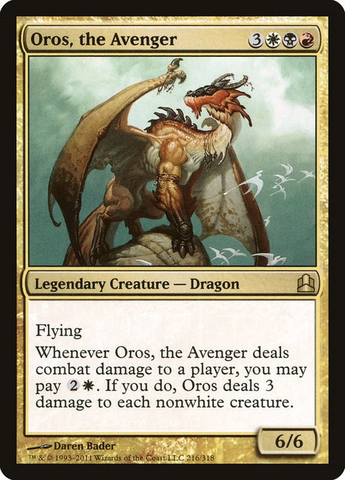 Oros, the Avenger [CMD - 216]