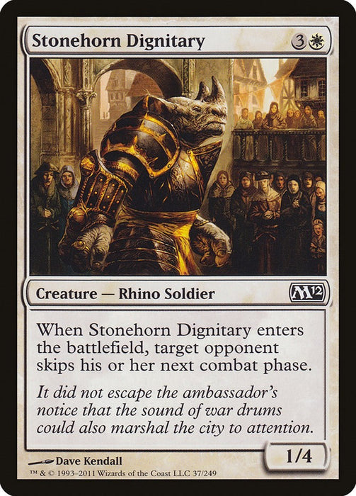 Stonehorn Dignitary [M12 - 37]