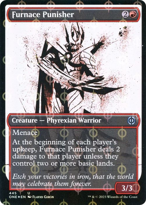 Furnace Punisher (Showcase) (Step-and-Compleat Foil) [ONE - 445]