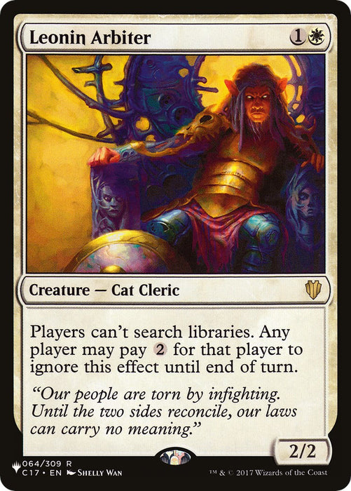 Leonin Arbiter [LIST - 64]