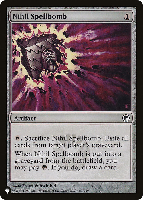 Nihil Spellbomb [LIST - 187]