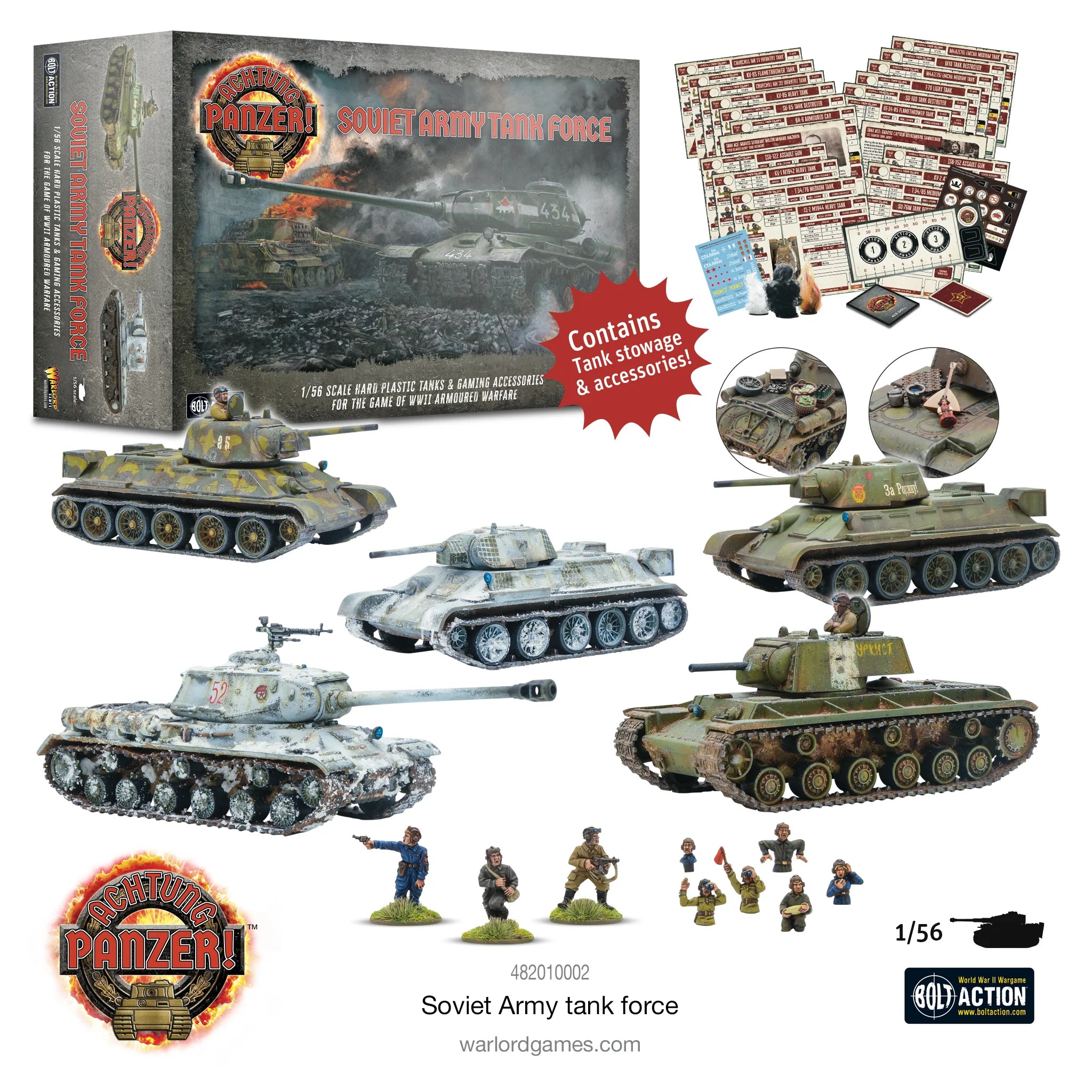 Achtung Panzer!: Soviet Army Tank Force [New] | Yard's Games Ltd