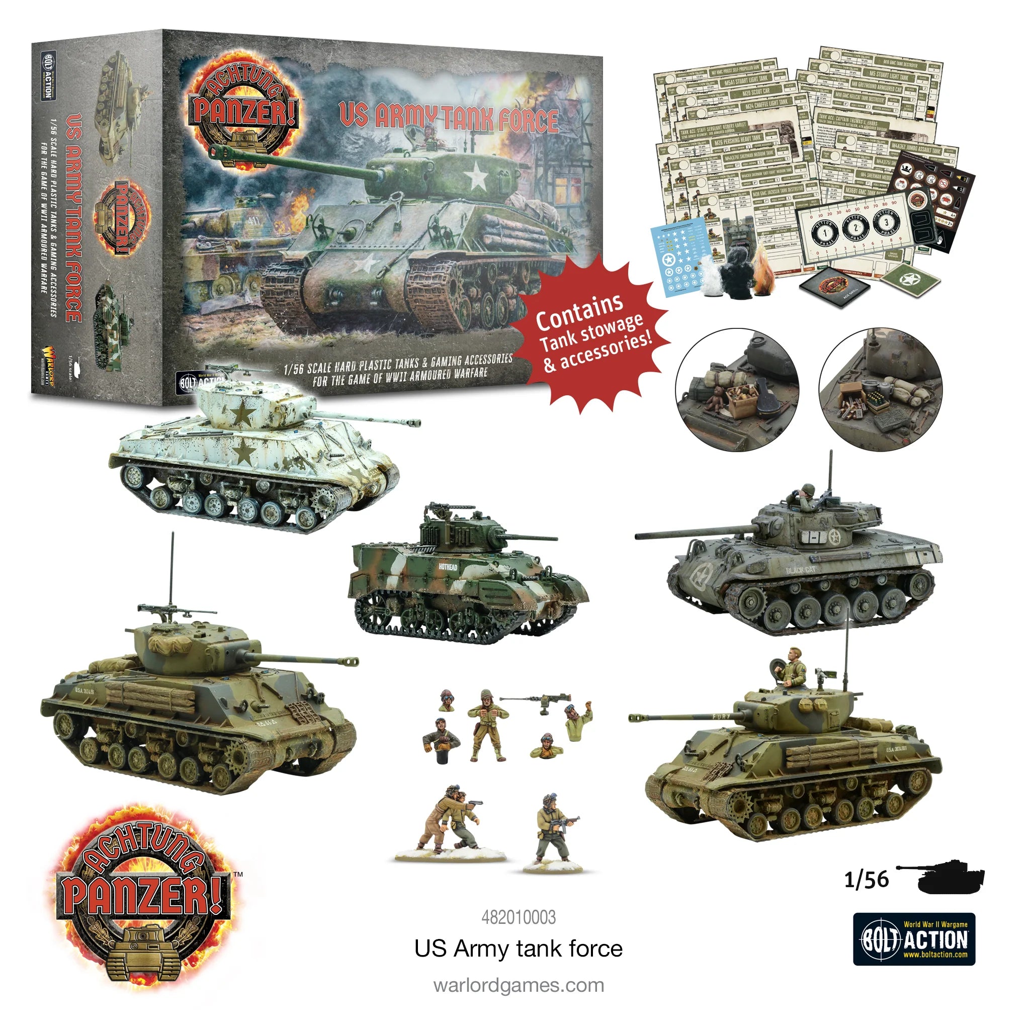 Achtung Panzer!: US Army Tank Force [New] | Yard's Games Ltd
