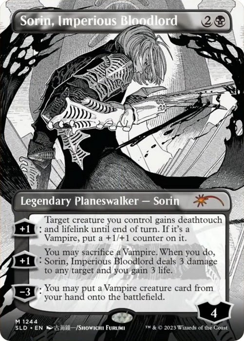 Sorin, Imperious Bloodlord (Borderless)