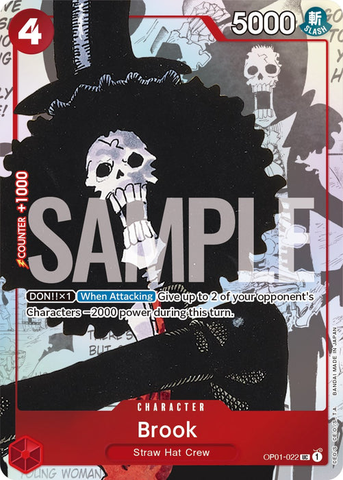 Brook - OP01-022 (Alternate Art)