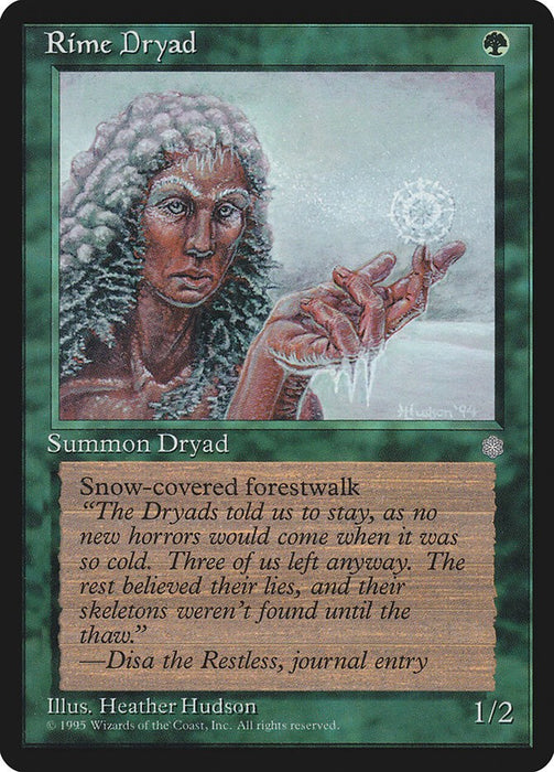 Rime Dryad [ICE - N/A]