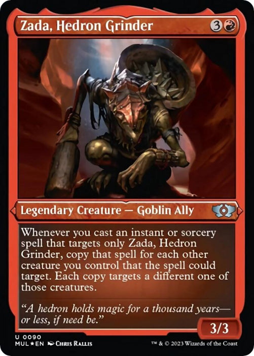 Zada, Hedron Grinder (Foil Etched) [MUL - 90]