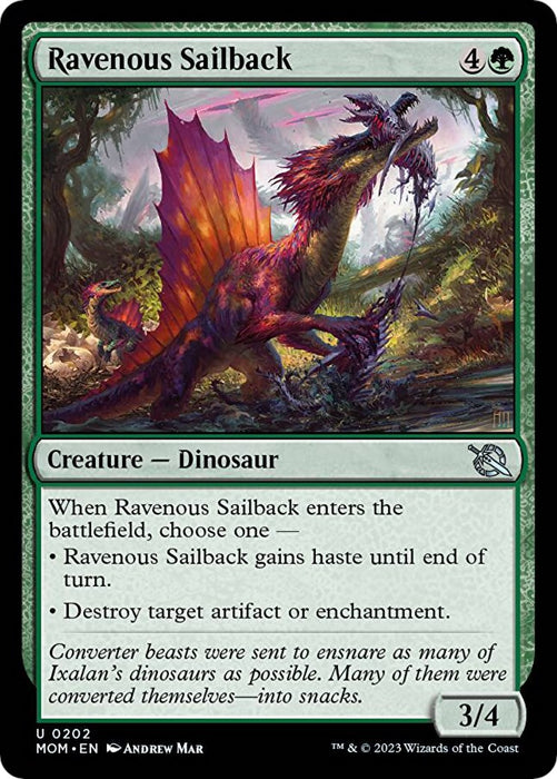 Ravenous Sailback [MOM - 202]