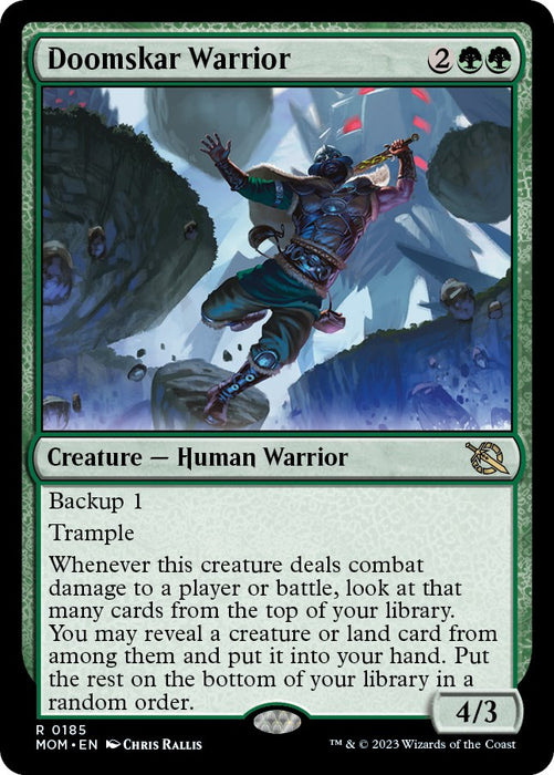 Doomskar Warrior [MOM - 185]