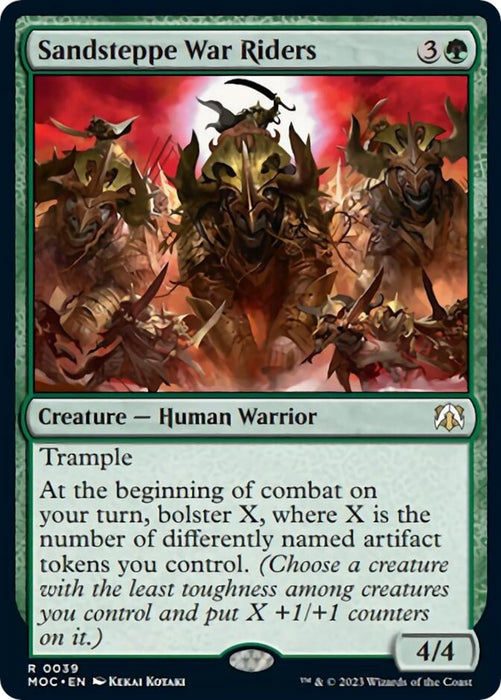 Sandsteppe War Riders [MOC - 39]