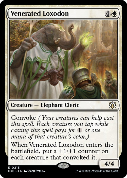 Venerated Loxodon [MOC - 215]