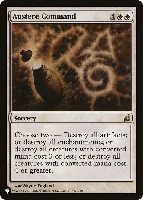 Austere Command (LRW)
