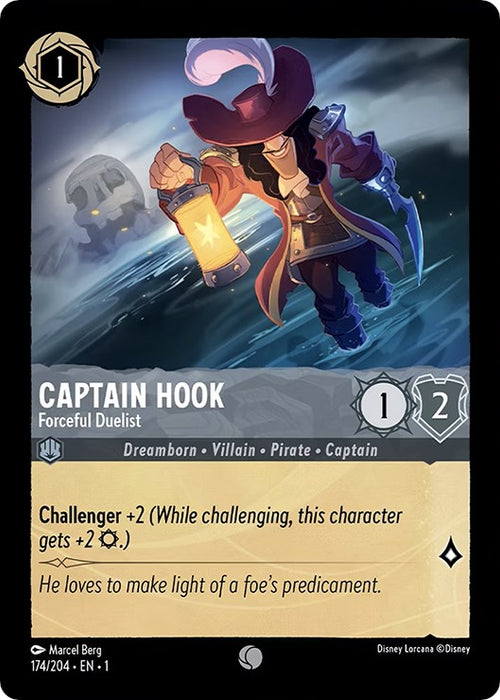 Captain Hook - Forceful Duelist [1 - 174]