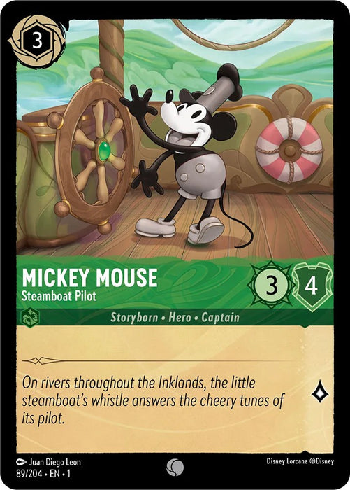 Mickey Mouse - Steamboat Pilot [1 - 089]