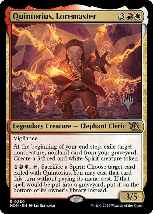 Quintorius, Loremaster [PPMOM - 250]
