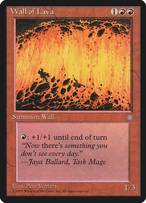 Wall of Lava [ICE - N/A]