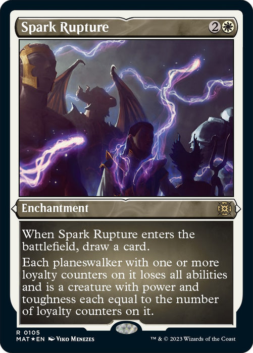 Spark Rupture (Foil Etched) [MAT - 105]