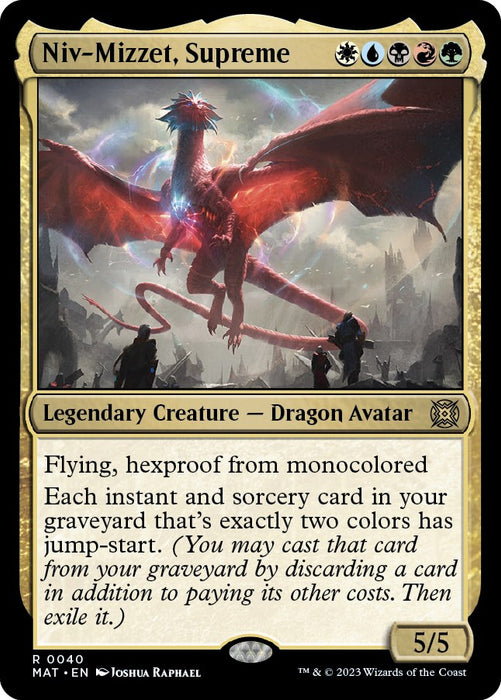 Niv-Mizzet, Supreme [MAT - 40]