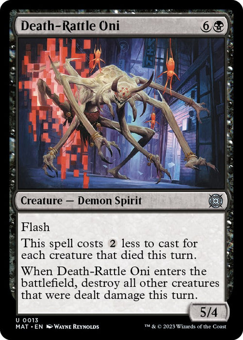 Death-Rattle Oni [MAT - 13]