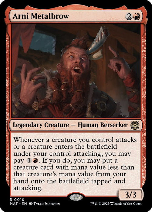 Arni Metalbrow [MAT - 16]