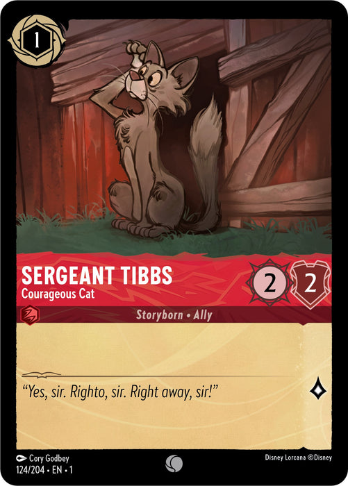 Sergeant Tibbs - Courageous Cat [1 - 124]