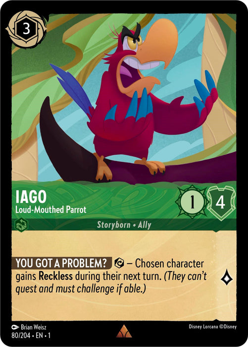 Iago - Loud-Mouthed Parrot [1 - 080]