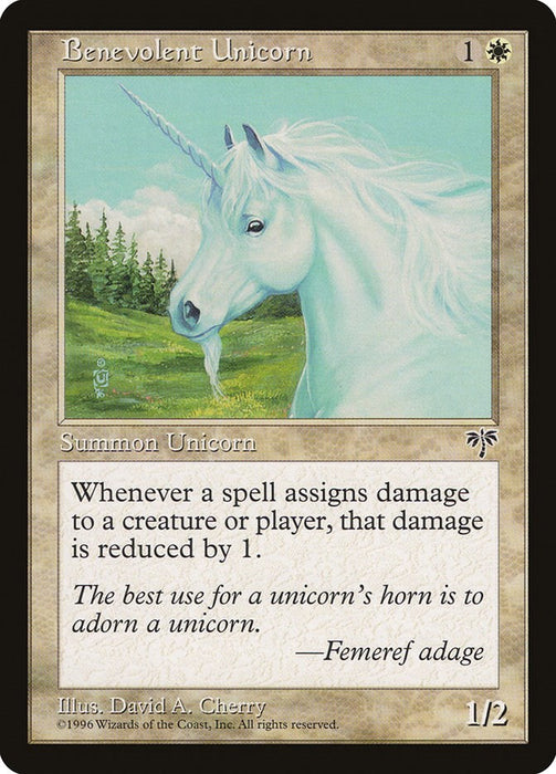 Benevolent Unicorn [MIR - N/A]