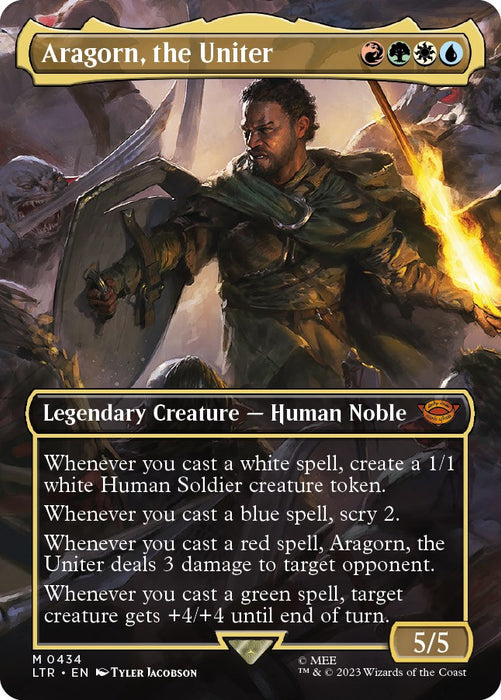 Aragorn, the Uniter (Borderless)
