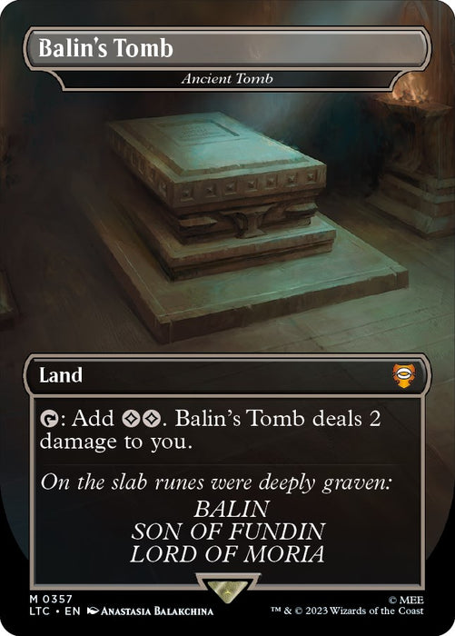 Balin's Tomb - Ancient Tomb [LTC - 357]