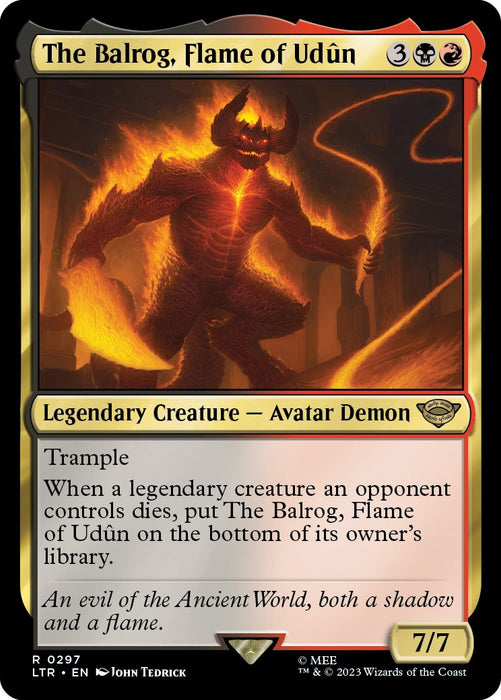 The Balrog, Flame of Udun [LTR - 297]