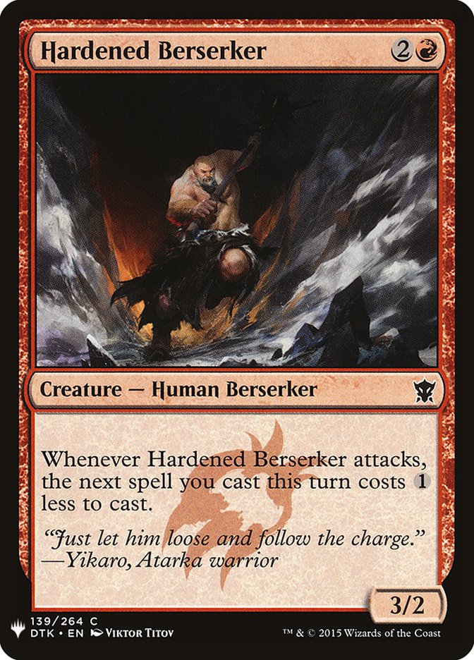 Hardened Berserker [Mystery Booster] | Yard's Games Ltd