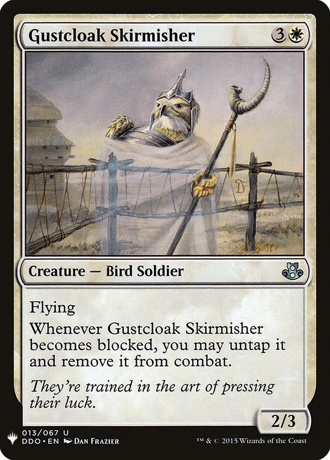 Gustcloak Skirmisher [Mystery Booster] | Yard's Games Ltd