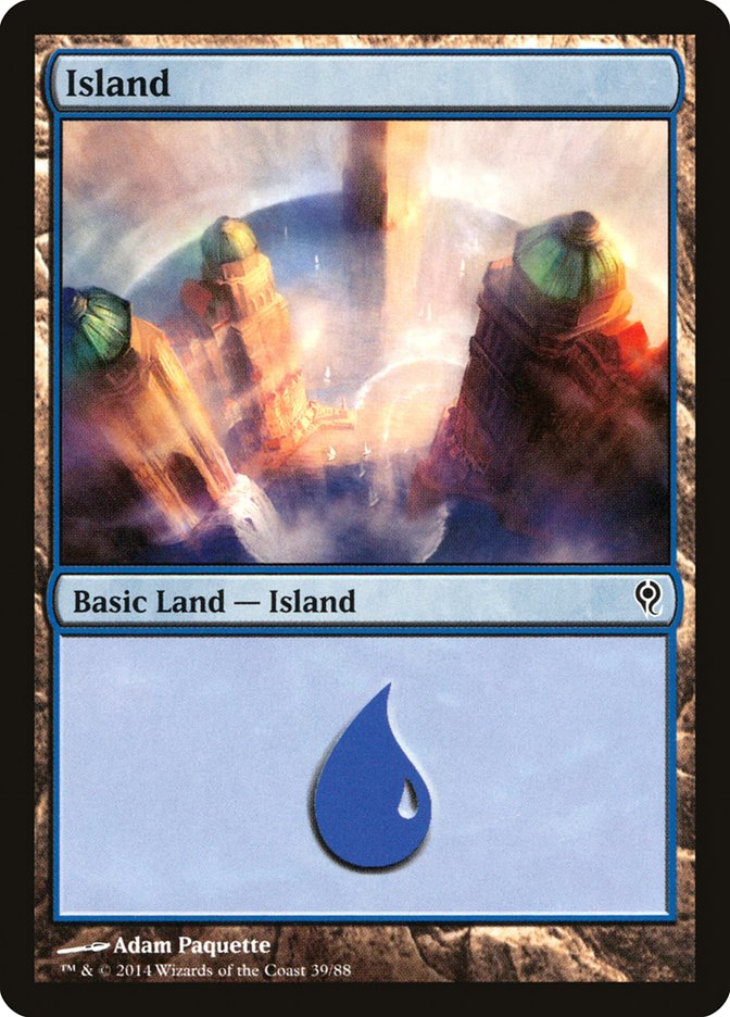 Island (39) [Duel Decks: Jace vs. Vraska] | Yard's Games Ltd