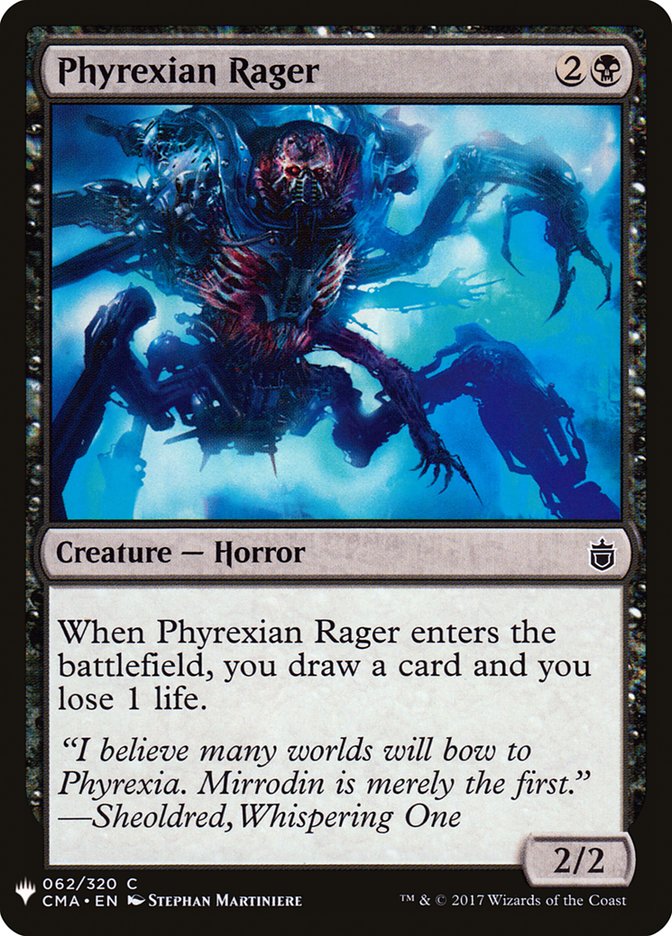 Phyrexian Rager [Mystery Booster] | Yard's Games Ltd