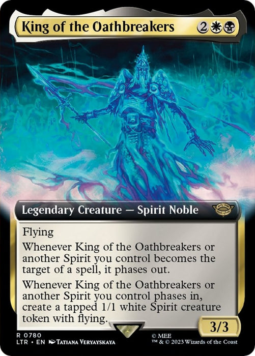King of the Oathbreakers (Extended Art) (Surge Foil) [LTR - 780]