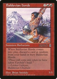 Balduvian Horde (Oversized) [Oversize Cards] | Yard's Games Ltd