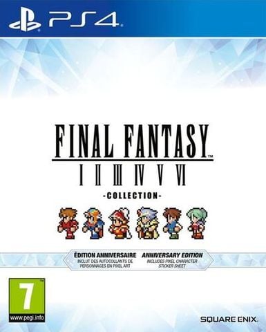 Final Fantasy I - VI Collection Anniversary Edition - PS4