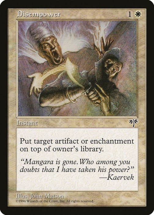 Disempower [MIR - N/A]