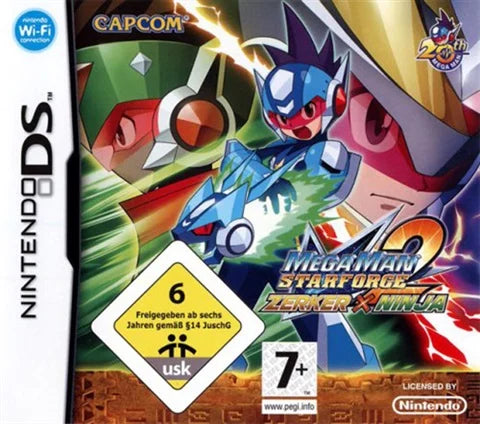 Mega Man Star Force 2 Zerker X Saurian - DS