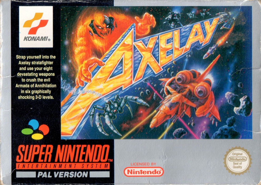 Axelay - SNES [Boxed]
