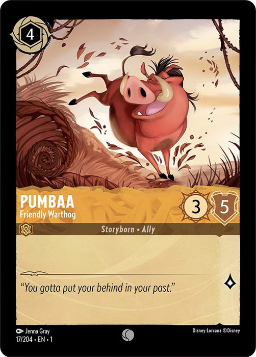 Pumbaa - Friendly Warthog [1 - 017]