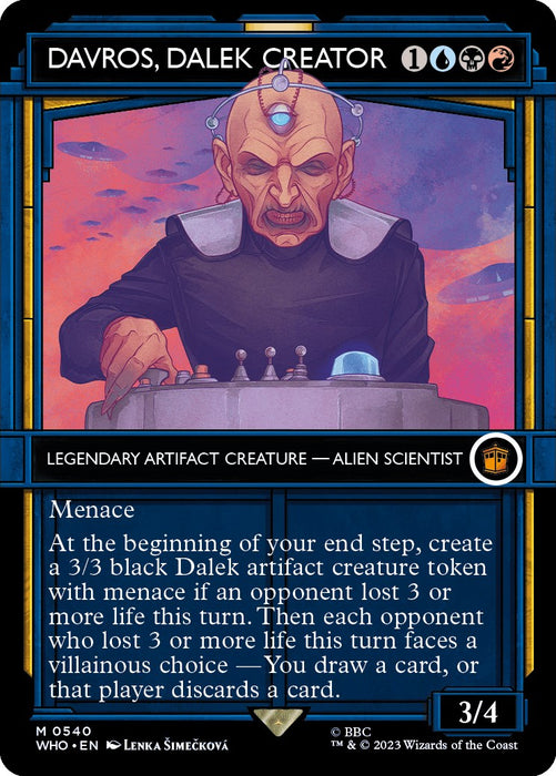 Davros, Dalek Creator (Showcase) [WHO - 540]