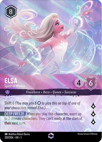 Elsa - Spirit of Winter (Enchanted) (207/204) [The First Chapter] | Yard's Games Ltd