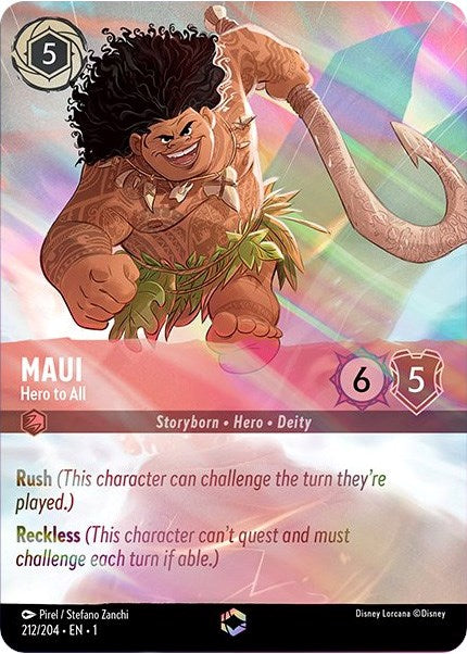 Maui - Hero to All (Enchanted) (212/204) [The First Chapter] | Yard's Games Ltd