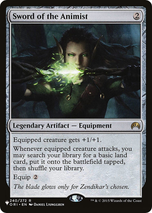 Sword of the Animist (ORI) [LIST - 240]
